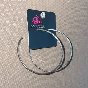Paparazzi 3 inch hoop earrings